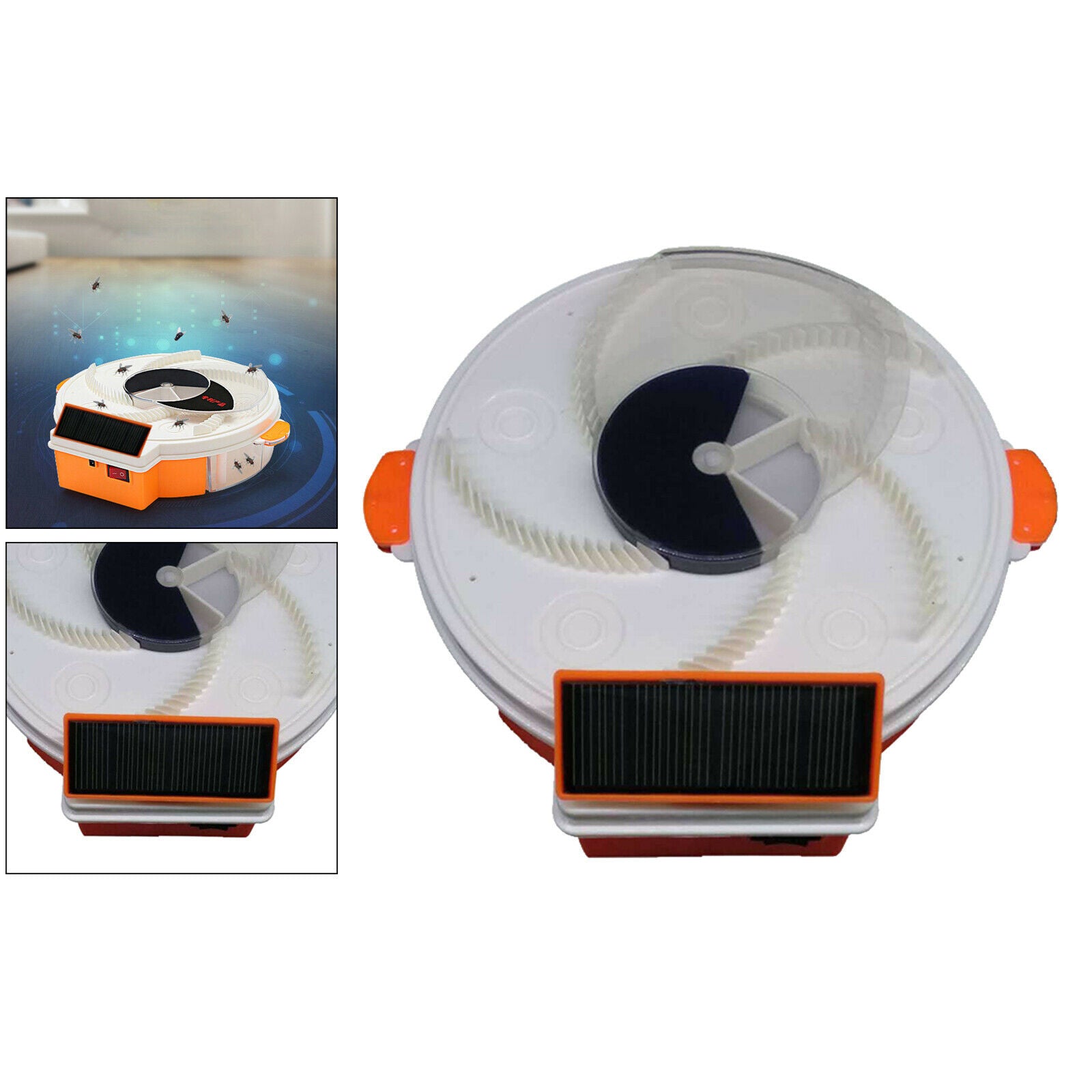 Electric Fly Trap Flycatcher USB Charging for Bedroom, Kitchen Low Noize