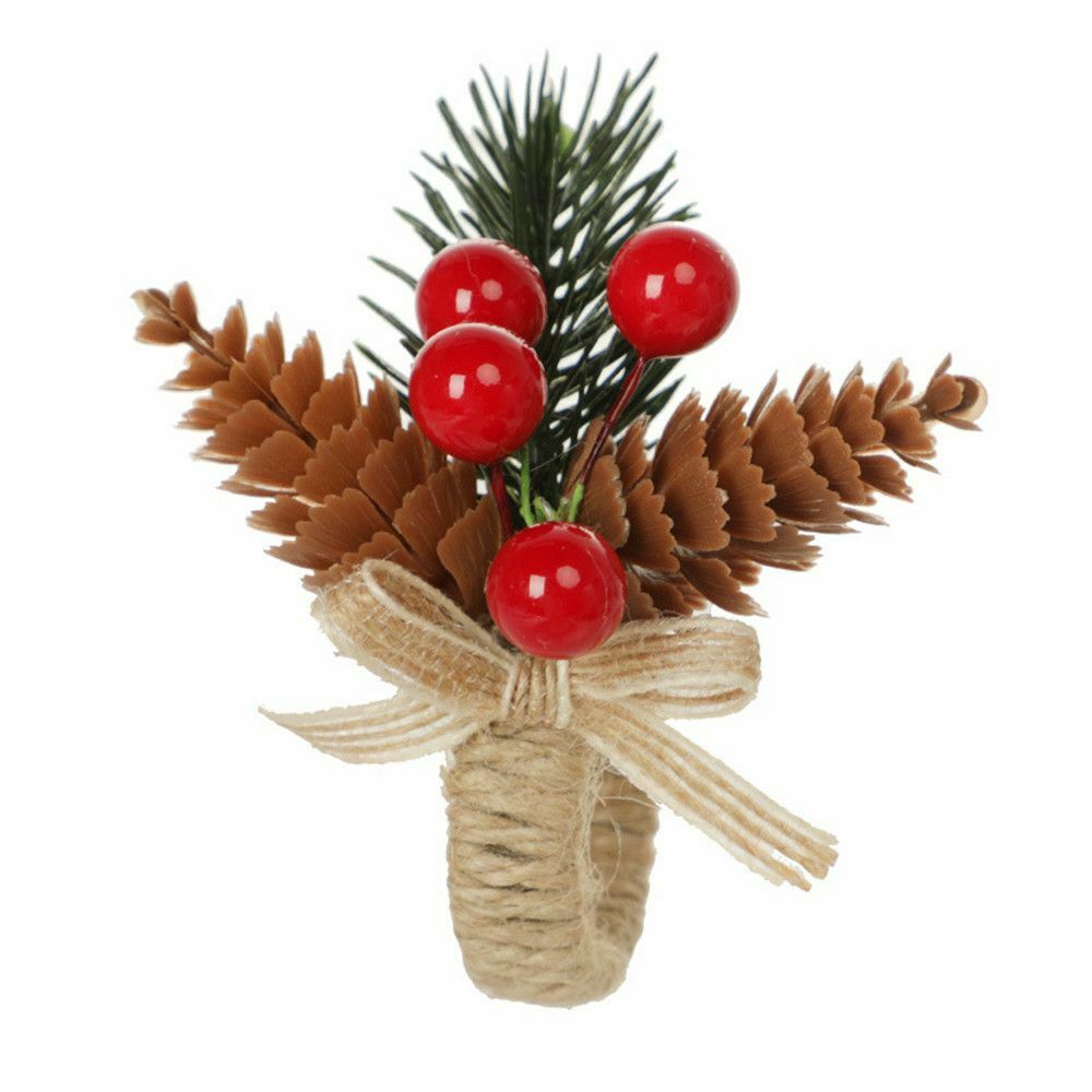 Cones Merry Xmas Christmas Supplies Mouth Ring Table Decoration Napkin Ring
