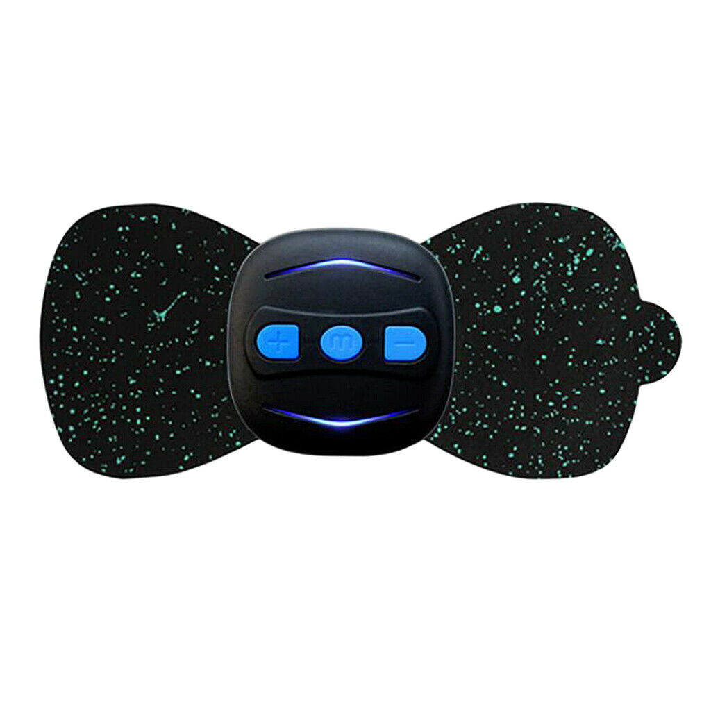 Back Neck and Shoulder Massage Pillow, Home Car Massager with Massage Pad Patch