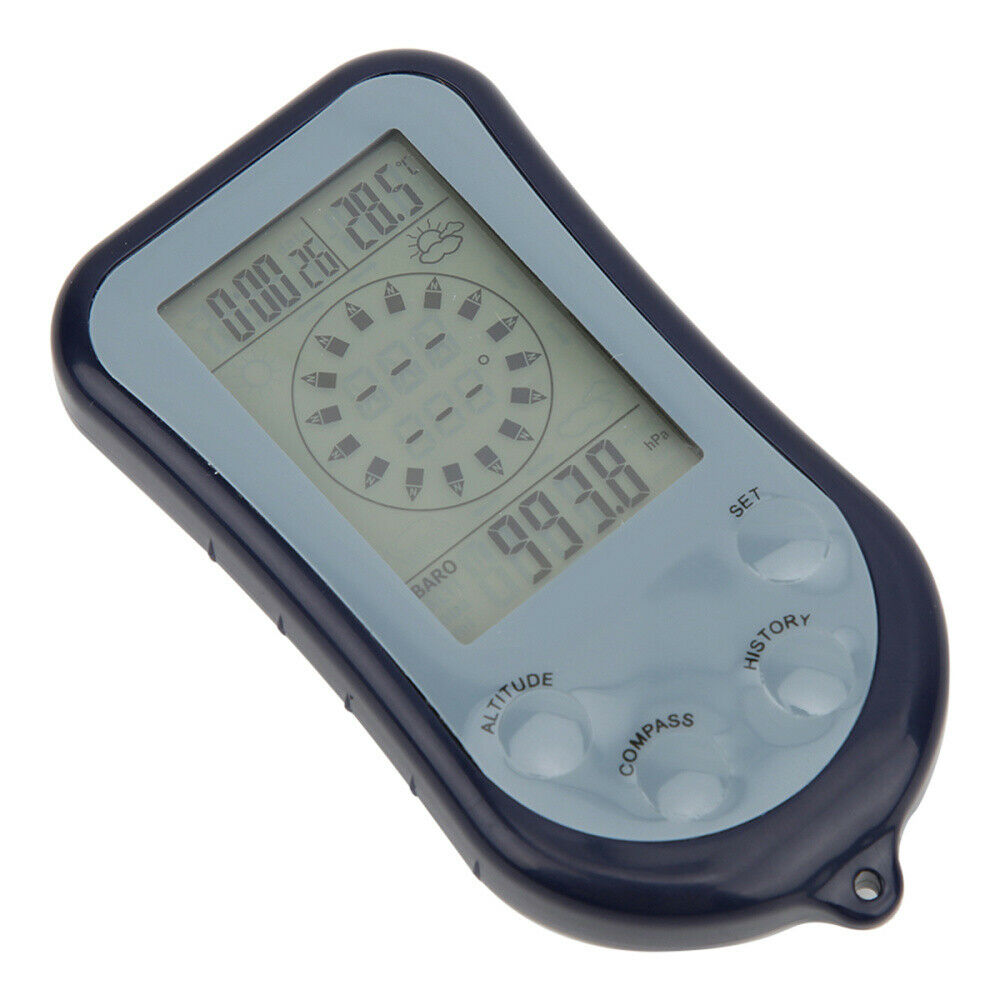 6-in-1 Outdoor Altimeter Electronic Height Altitude Meter Thermometer Barometer