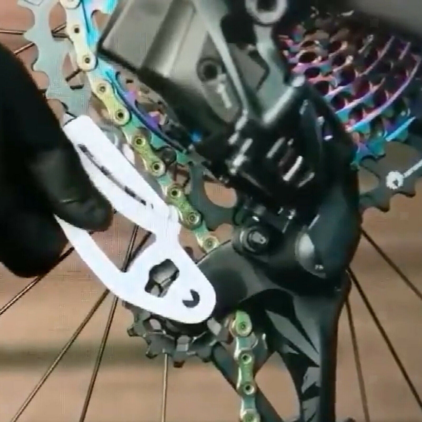 Rear Derailleur Chaingap Adjustment Gauge Mountain Bike Road Bike for Eagle
