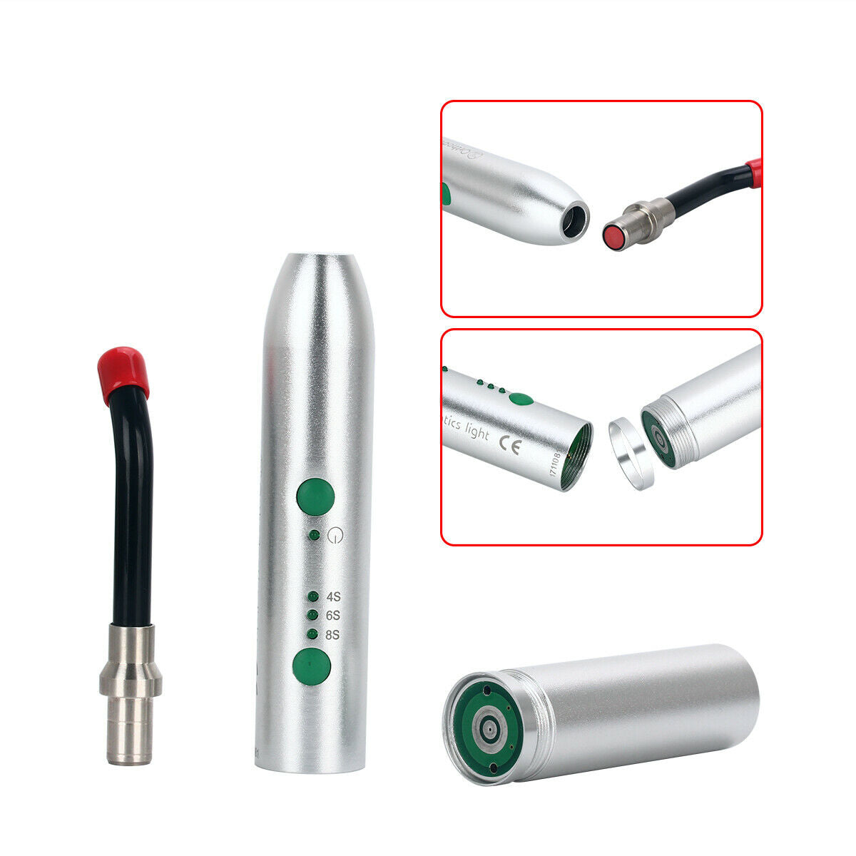 Woodpecker Style Dental Orthodontics LED Curing Light Lamp 2700mw/c㎡ YS-C