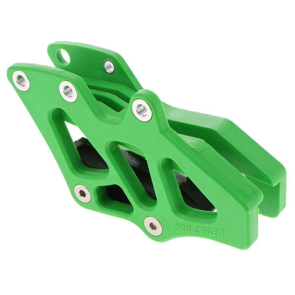 Green CNC Chain Guide Sprocket Guard Protector for Kawasaki KXF250 KXF450
