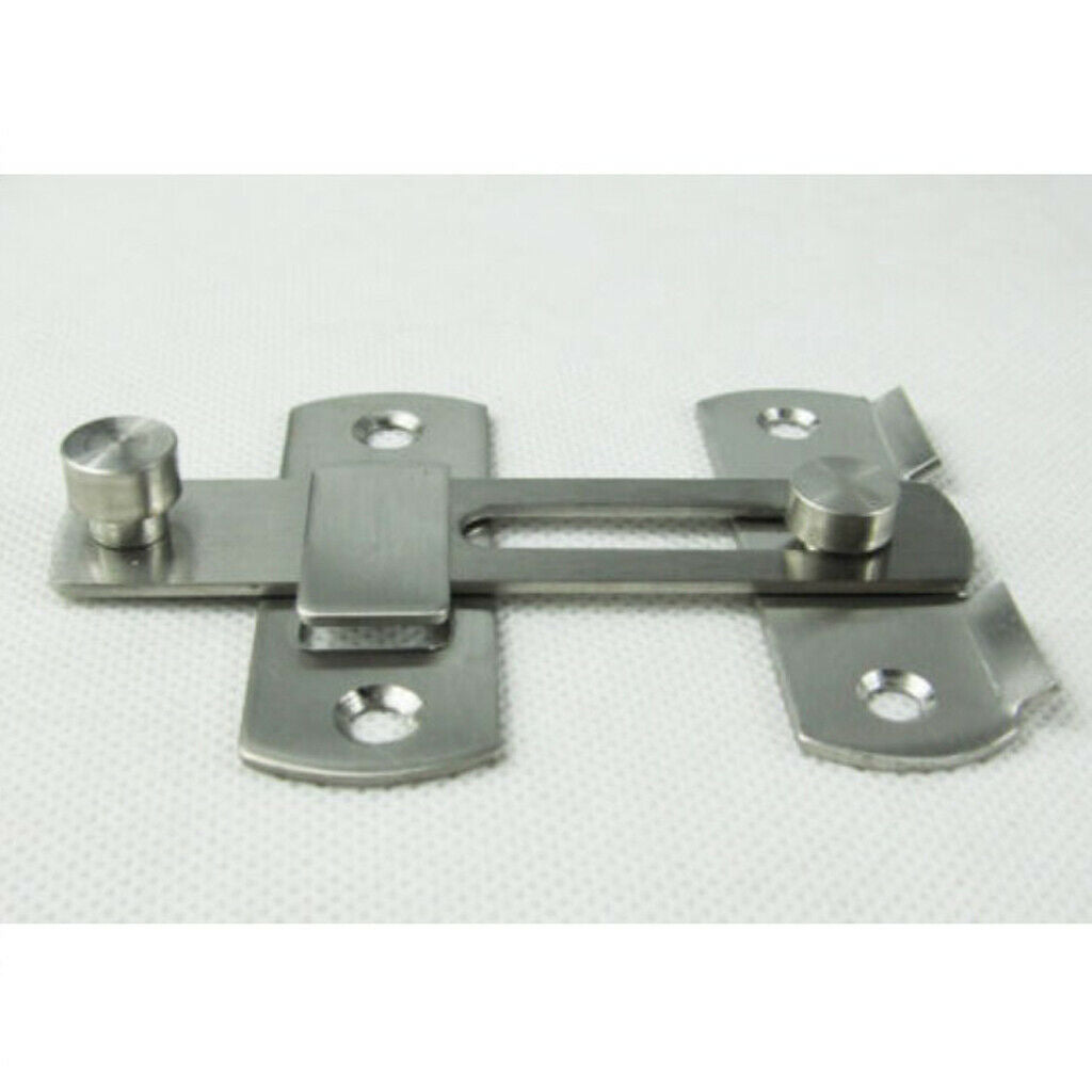 Stainless Steel Door Latch Sliding Lock Barrel Bolt Door Lock Latch Bolt, Safety