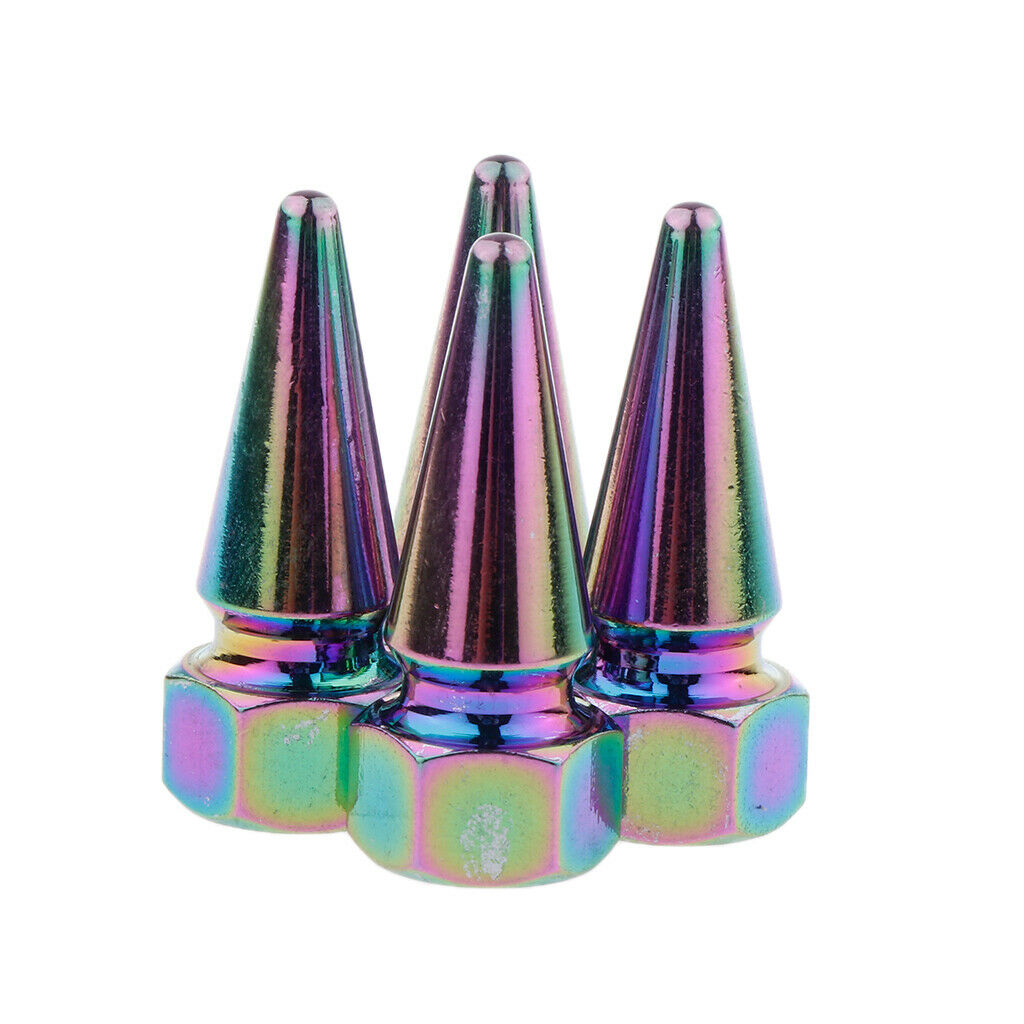 Aluminum Alloy Tire Stem Valve Caps  Dust Cover for Car Motorcycle 3.1x1.4cm