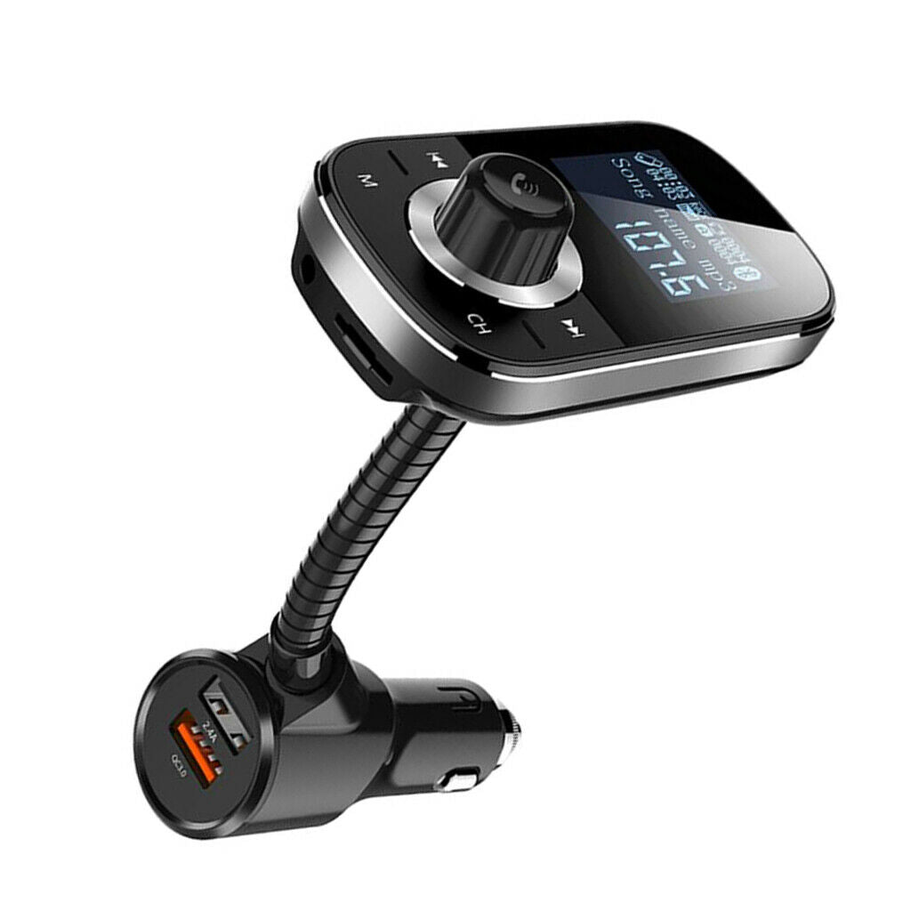 Universal Car  4.2 MP3 Player FM Transmitter QC3.0 USB Charger