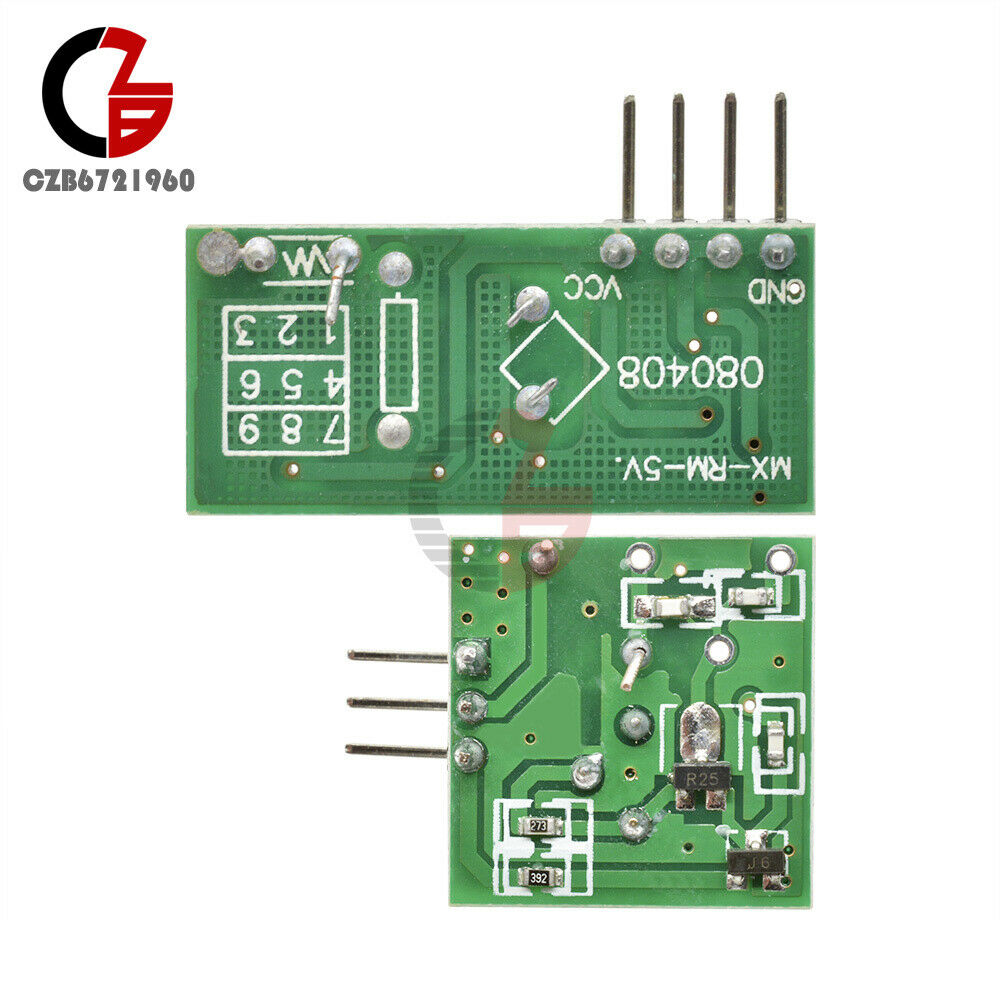 5Pcs 315Mhz RF transmitter and receiver link kit for Arduino/ARM/MCU WL