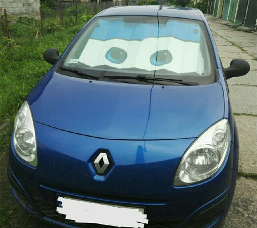 Aluminium Foil 130Ã—70CM Cartoon Window Foil Eye Pixar Heated Windshield Sunshade