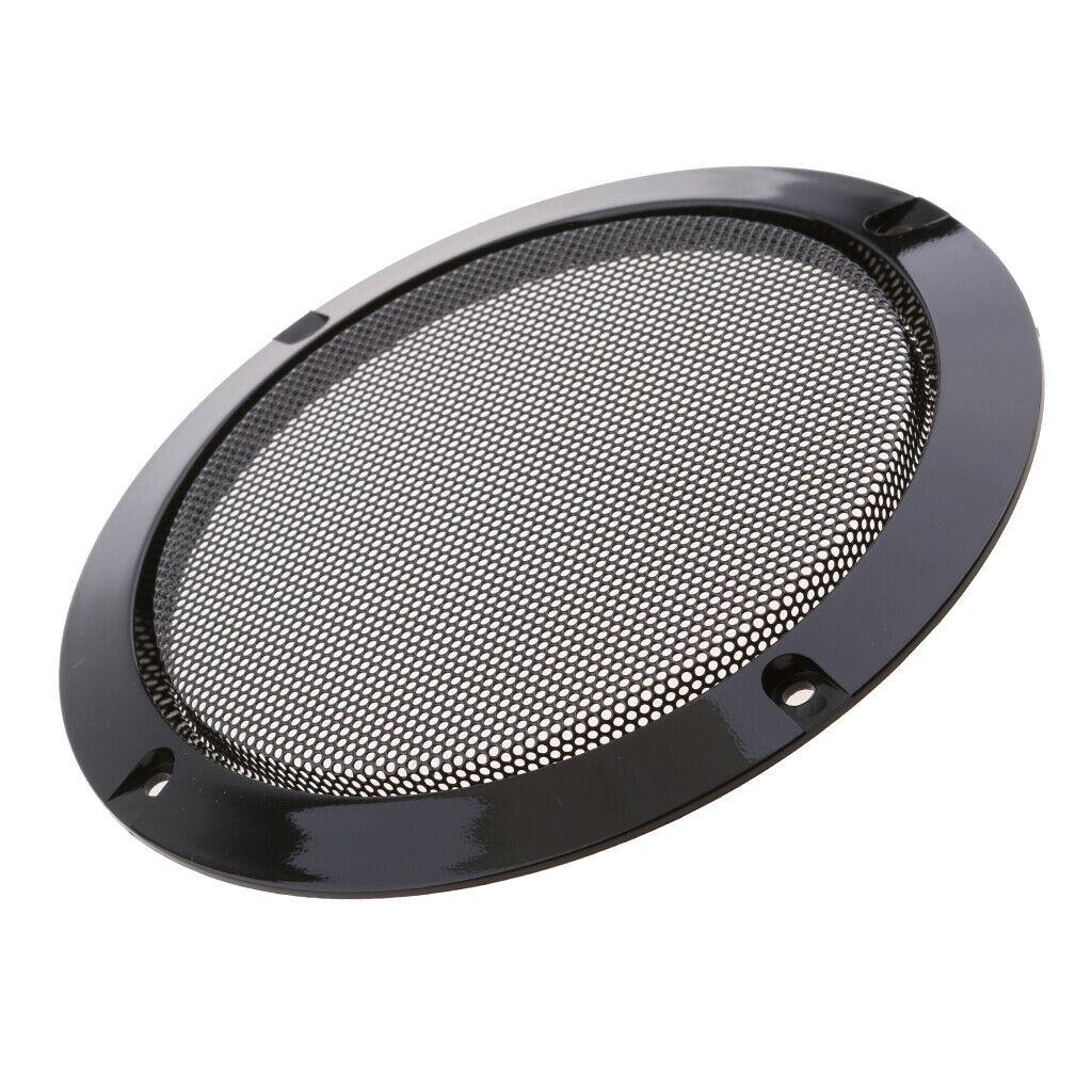 Universal Audio Speaker Grill Cover Decorative Circle With Mounting Screws