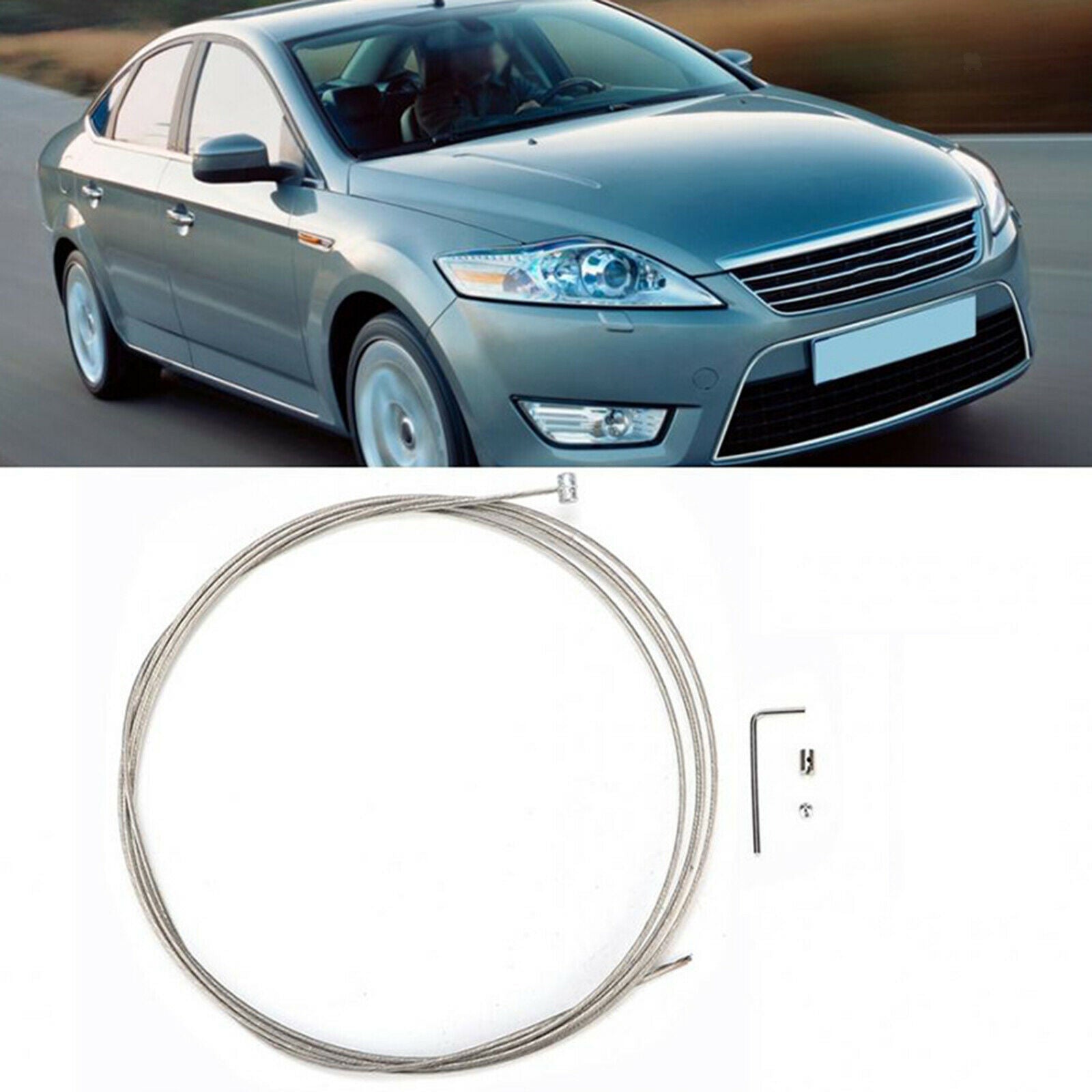 Handbrake Bonnet Release Cable Fix Repair Kit for Ford   MK4 2007-2021
