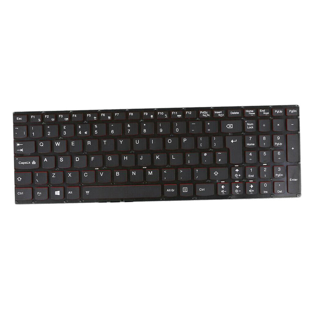 US English Layout Full Keyboard with Red Backlit for Lenovo Y50-70 Laptop