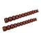 24Pcs Ballerina Full Cover Short False Nails Square Art Tips Set Cameo Brown