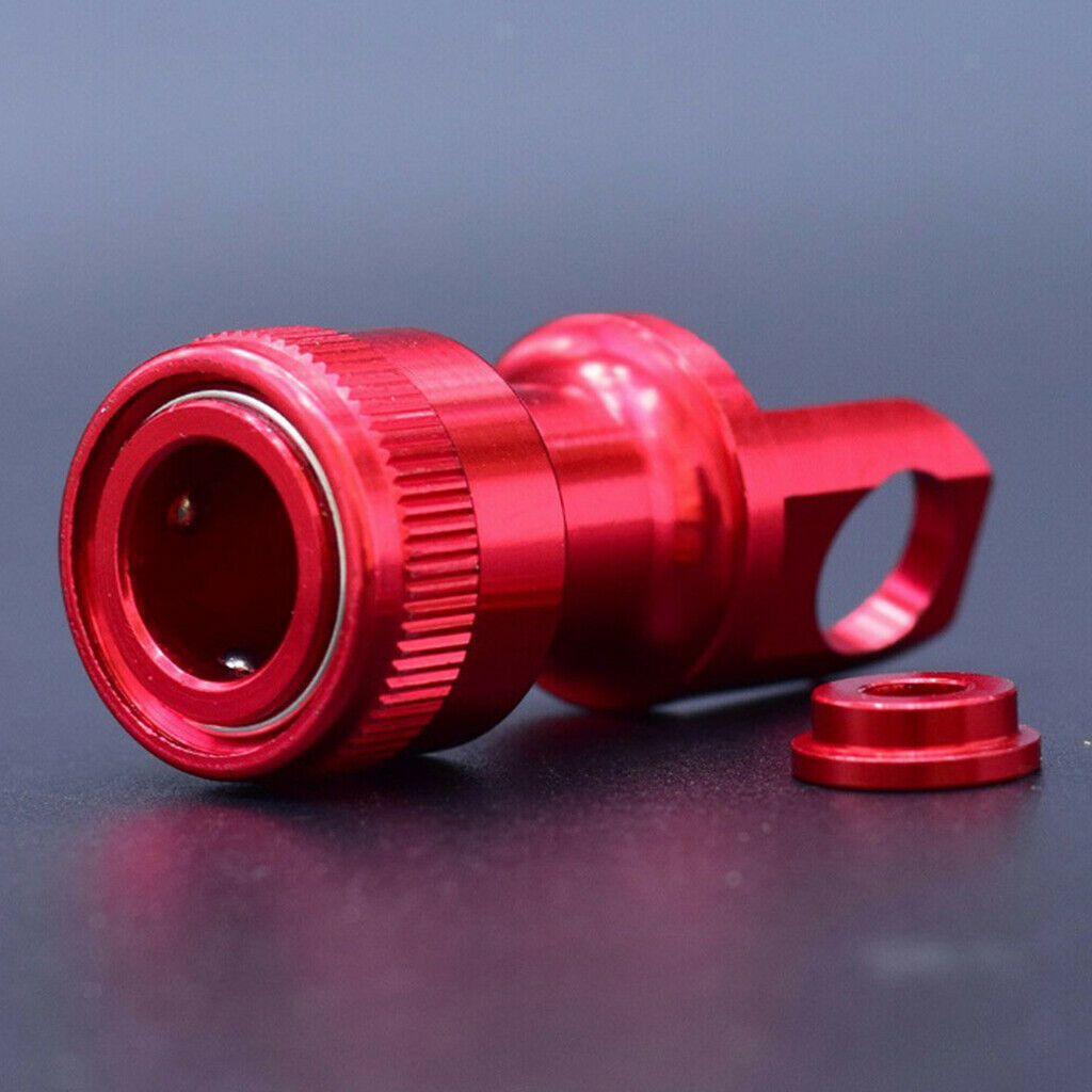 Aluminum Alloy Bike Quick Release Pedal Bracket 10mm for Foldable Bikes Red