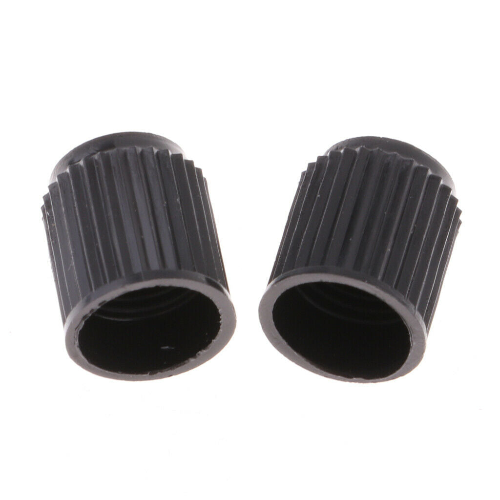 20x Bike Valve   Dust Cover American/ Schrader Valves   Rubber Black