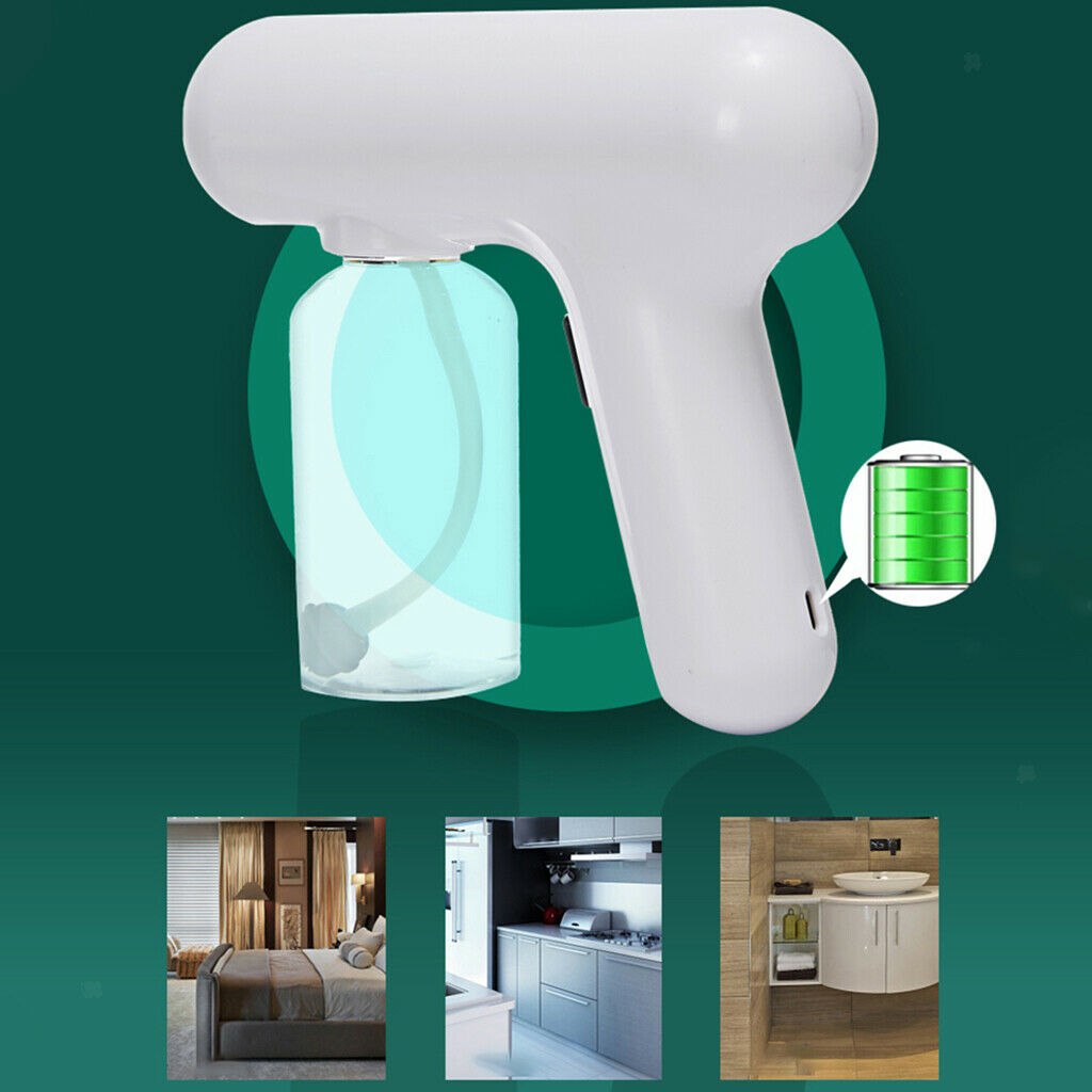 Cordless Sanitizer Mist Steam Spray Sprayer 300mlDisinfectant Fogger Machine