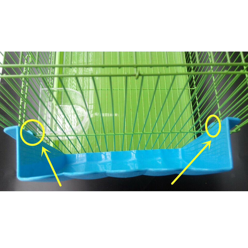 2pcs Simple Hanging Hay Rack Feeder Feeder for Small Pet Hamster Rat Random