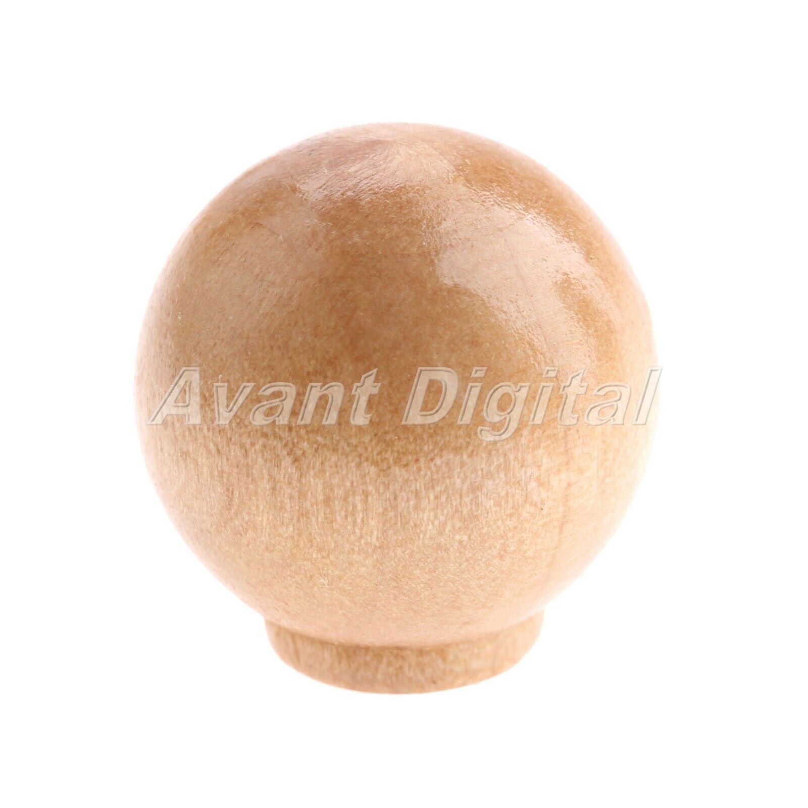 28*29mm Solid Wood Furniture Cabinet Knobs Drawer Door Pulls Closet Handles 5Pcs