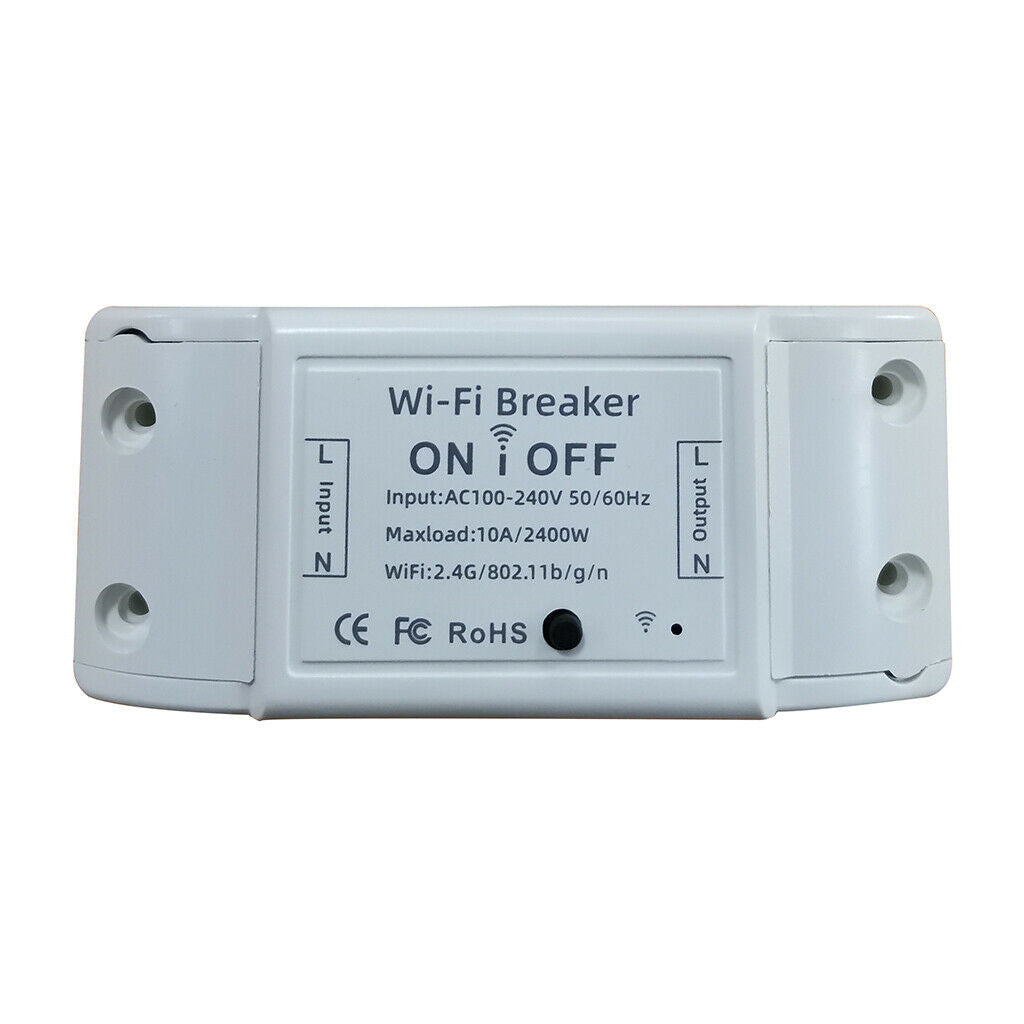 AC100-240V WiFi Smart Switch Controller Timer Works with   / App