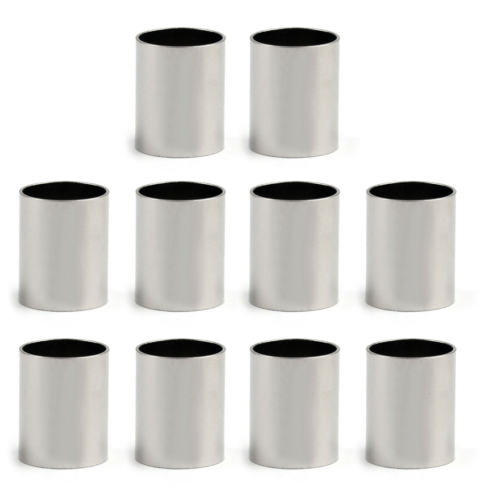 10X Crimp Sleeve Ferrule Tube Pipe For RG8 LMR400 RG213 RG214 Cable Connector CN