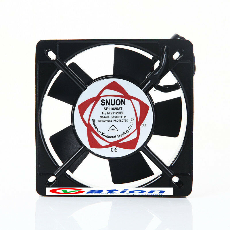 For SNUON SF11025AT P/N2112 HBL Ballbearing cooling fan220～240V110x110x25M2wire