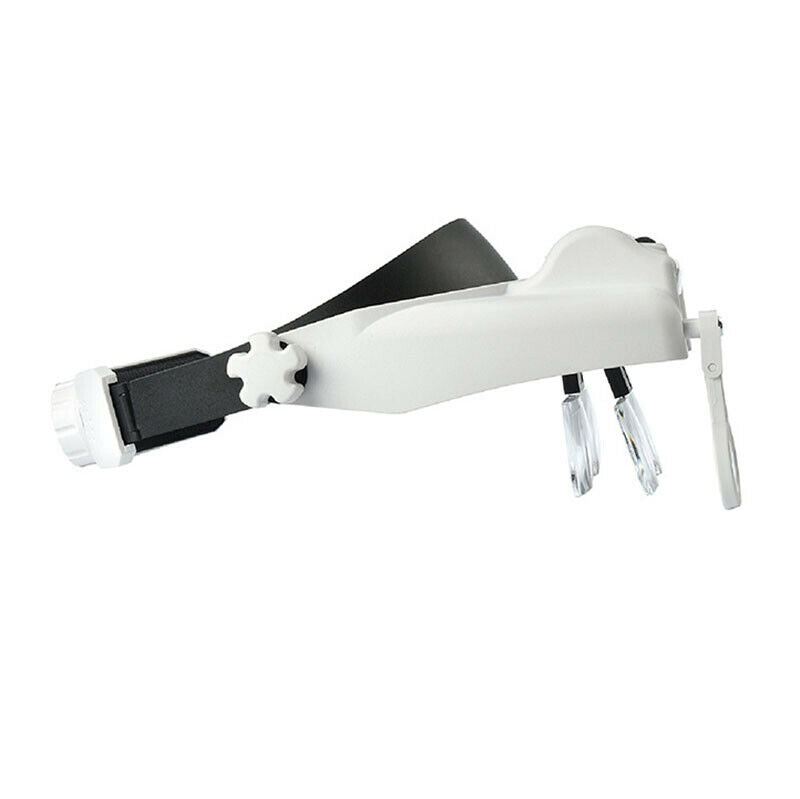 1X--14X 6 Lens Optivisor Headband Magnifier Head Magnifying Glass