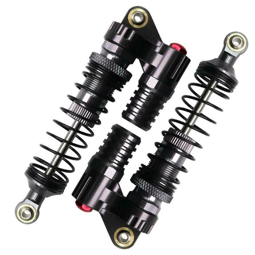 4pcs Shock Absorbers for 1/10 RC Rock Crawler Buggy Truck SCX10 D90 CC01 Accs