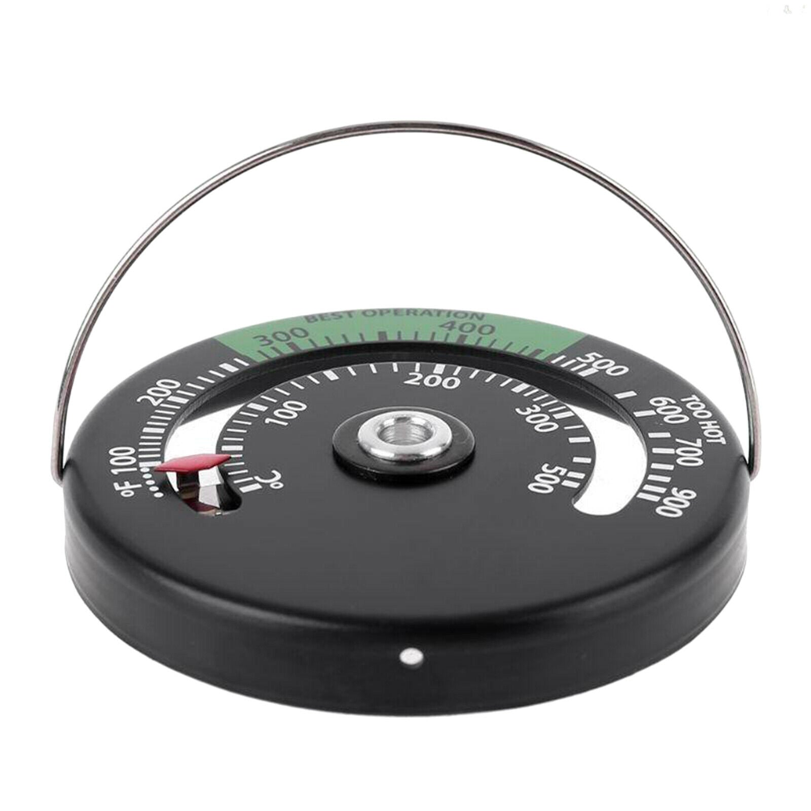 Magnetic Stove Flue Thermometer Wood Burning Temperature Gauge Stove F/C