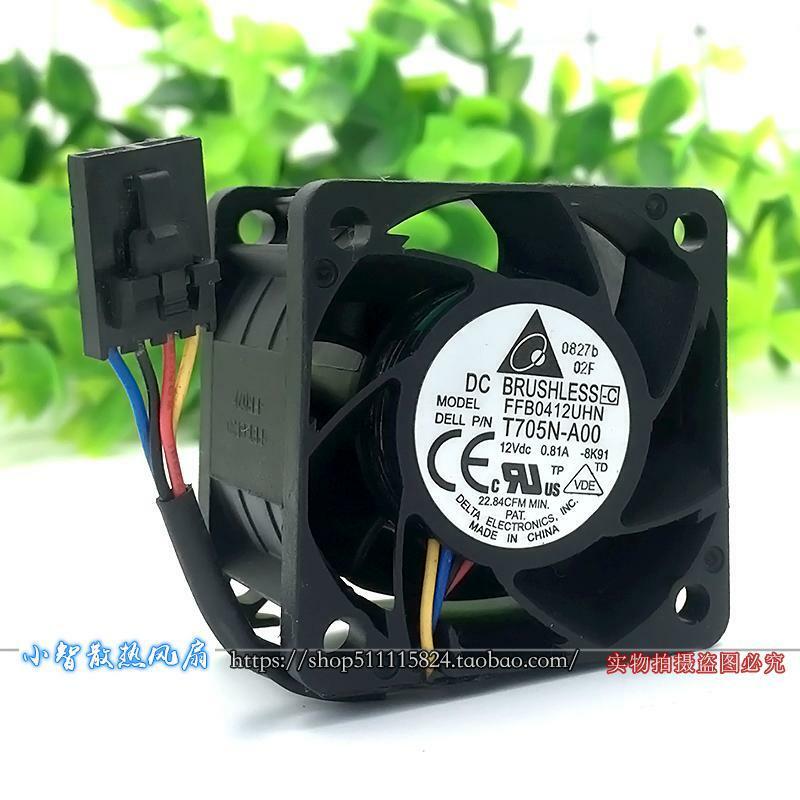 For Delta Brushless Fan 0T705N 0N229R FFB0412UHN 12V 0.81A 40*28mm