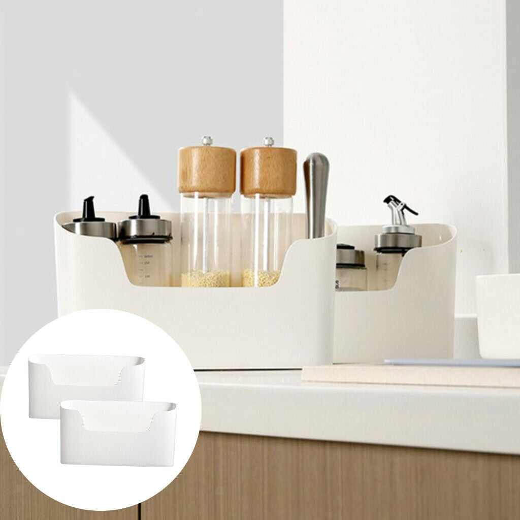 Wall Mounted Kitchen Storage Holder Shelf Self-adhesive holder