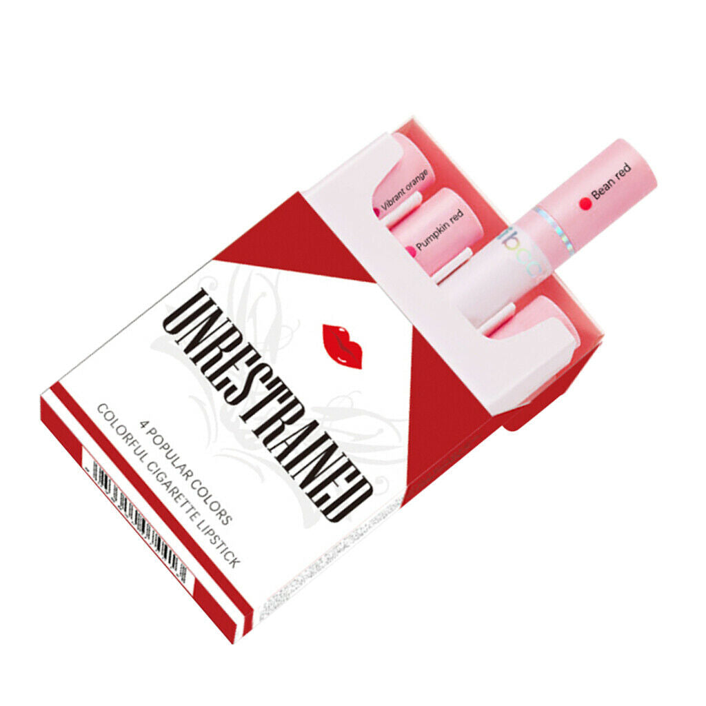 4x Velvet Creamy Lipsticks Women Hydrating Lip Stick Balm for Party Wedding