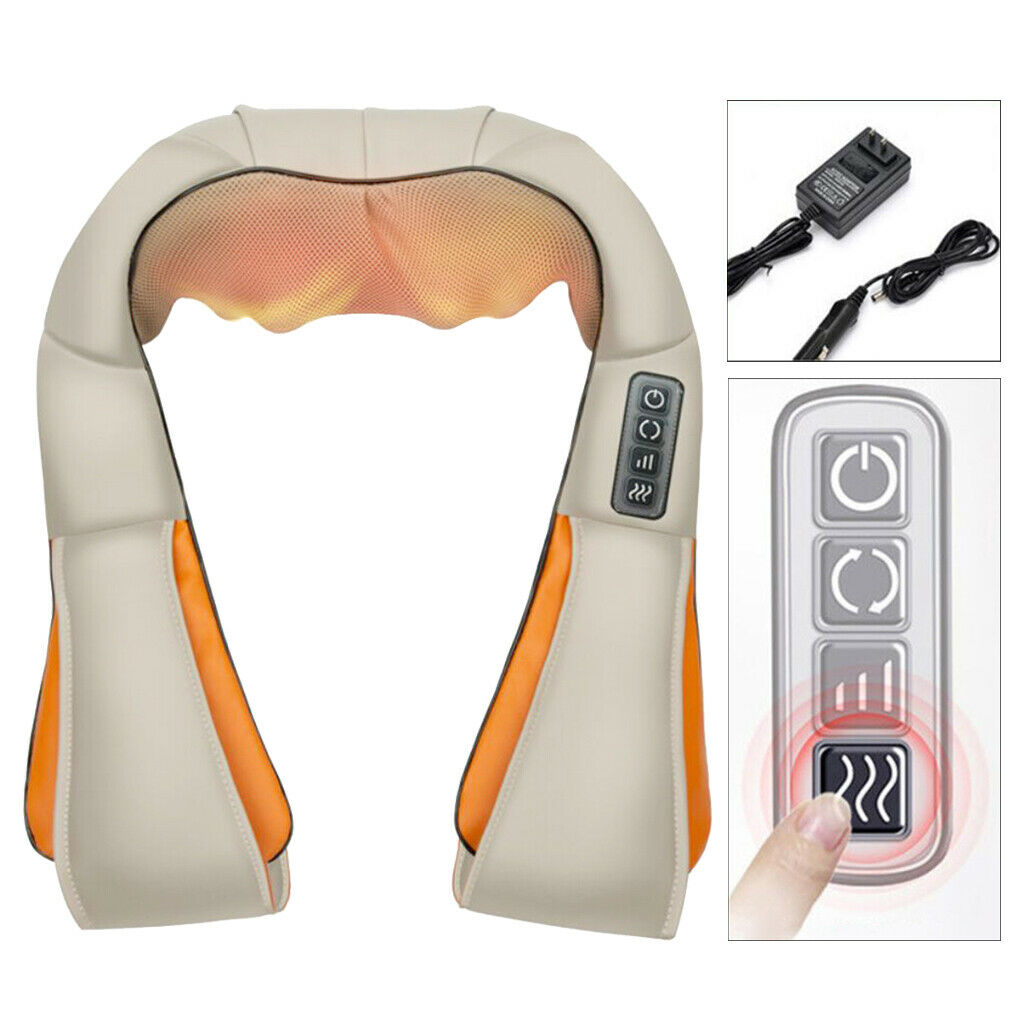 Shiatsu Massagers for Neck Back and with Heat Deep Portable Deep Tissue EU