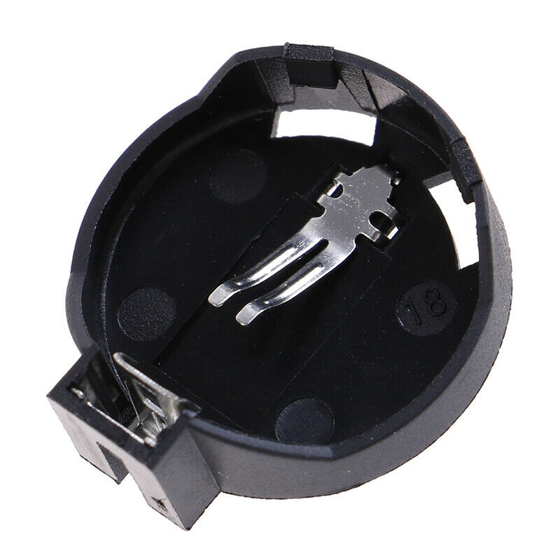 5PCS Black CR2025 CR2032 3V Button Coin Cell Battery Socket Holder C WF