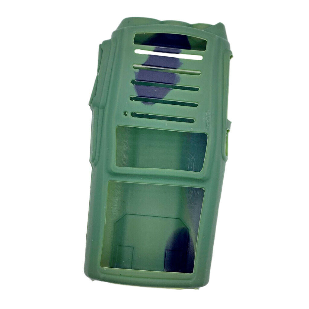 Silicone Cover Holster for Baofeng UV-82 UV-82HP UV-82L Walkie Talkie Green