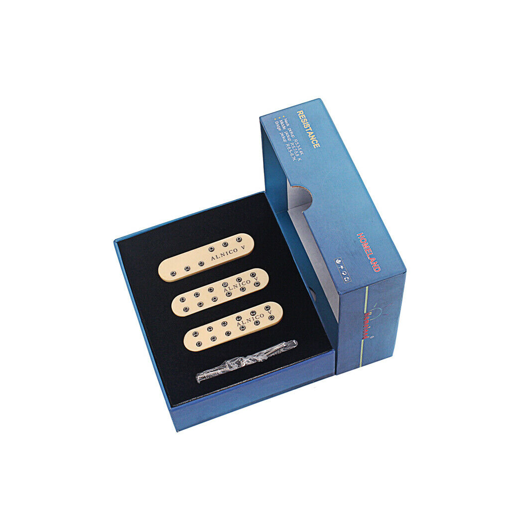 1 Set Alnico V Humbucker Pickup 48mm/50mm/52mm Set Replacement Accessory
