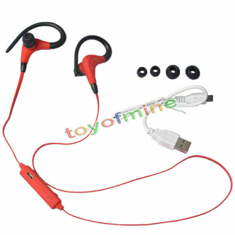 Sport Bluetooth 4.1 Wireless Sweatproof Earbuds Headset Headphone Earphone