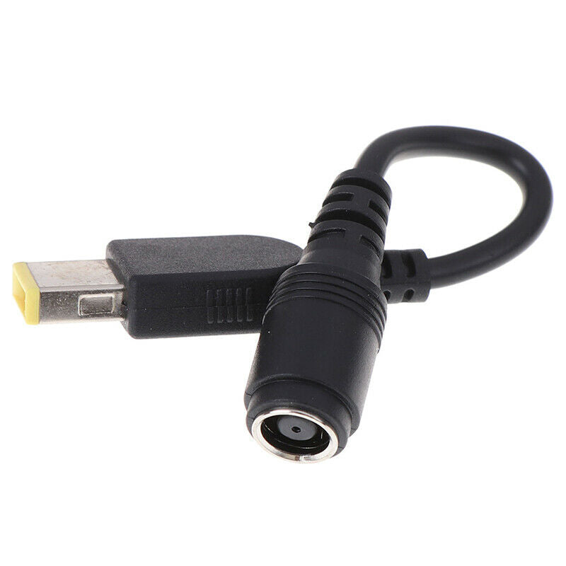 7.9*5.5 Round Jack to Square Plug End Adapter Converter Cable For Lenovo .l8