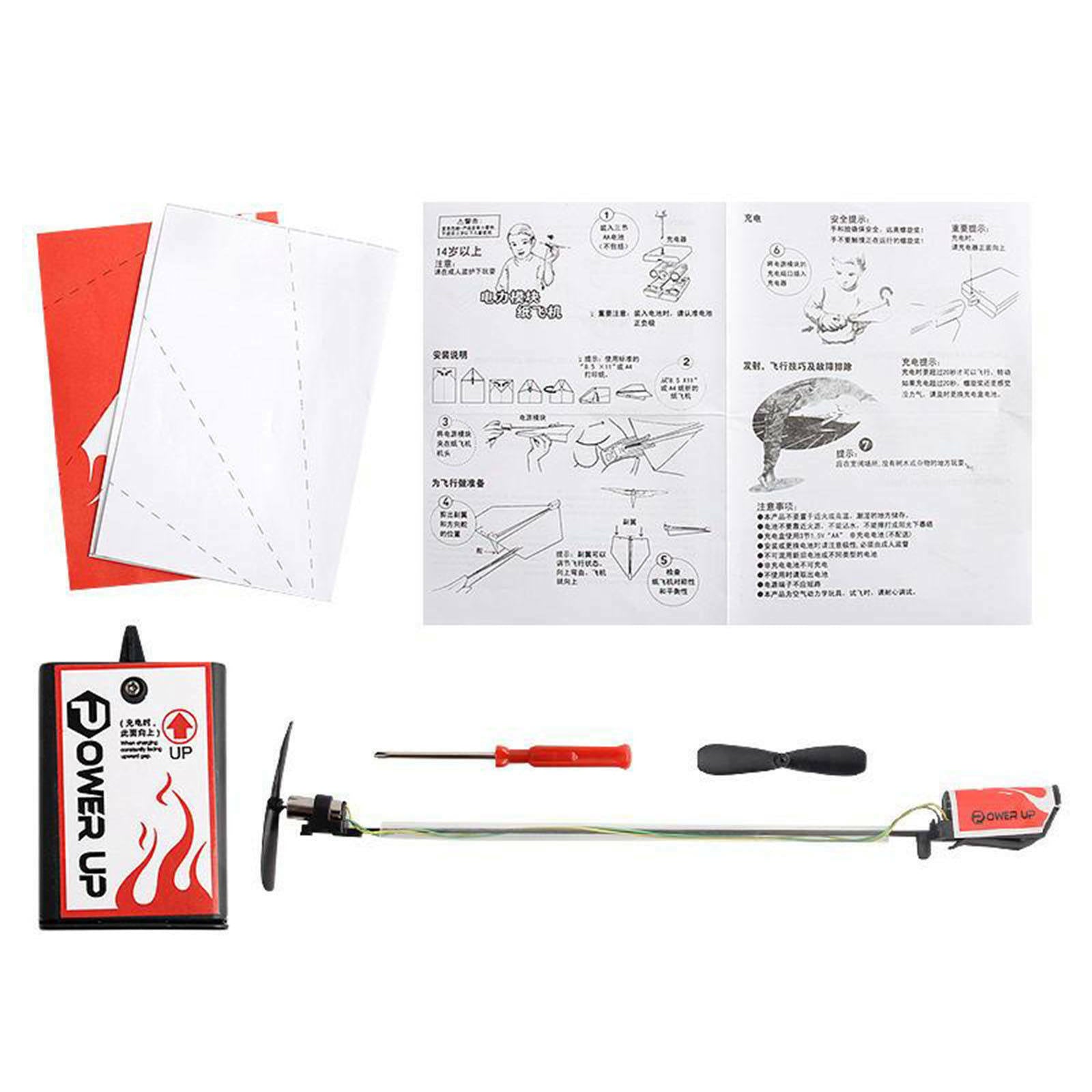 Paper Airplane with  Module, Fly Longer & Farther, Outdoor Flying Toys
