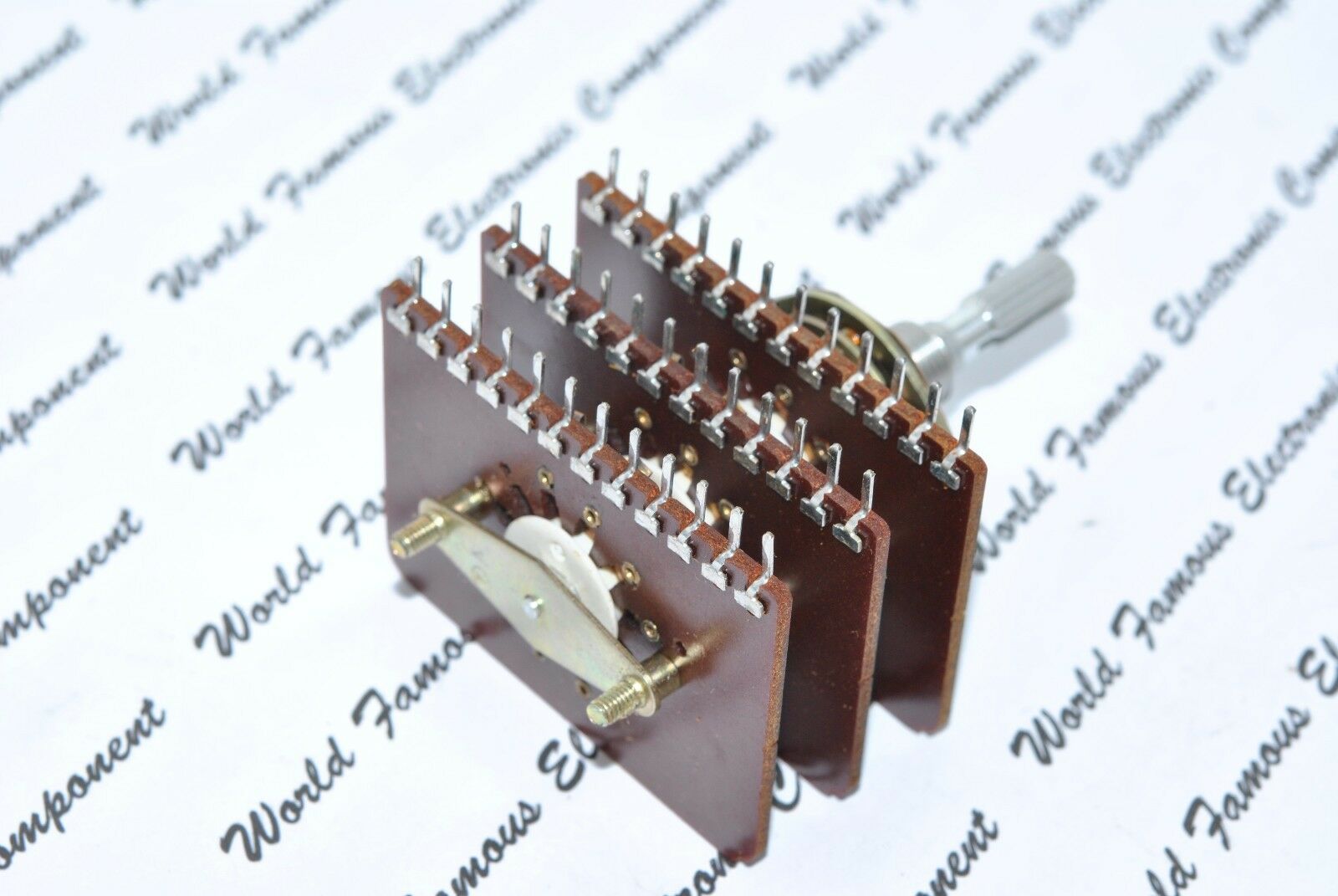 1pcs - TEIKOKU TSUSHIN Rotary 3-Wafer 6-Pole 4-Position CCL7ACB Select-Switch