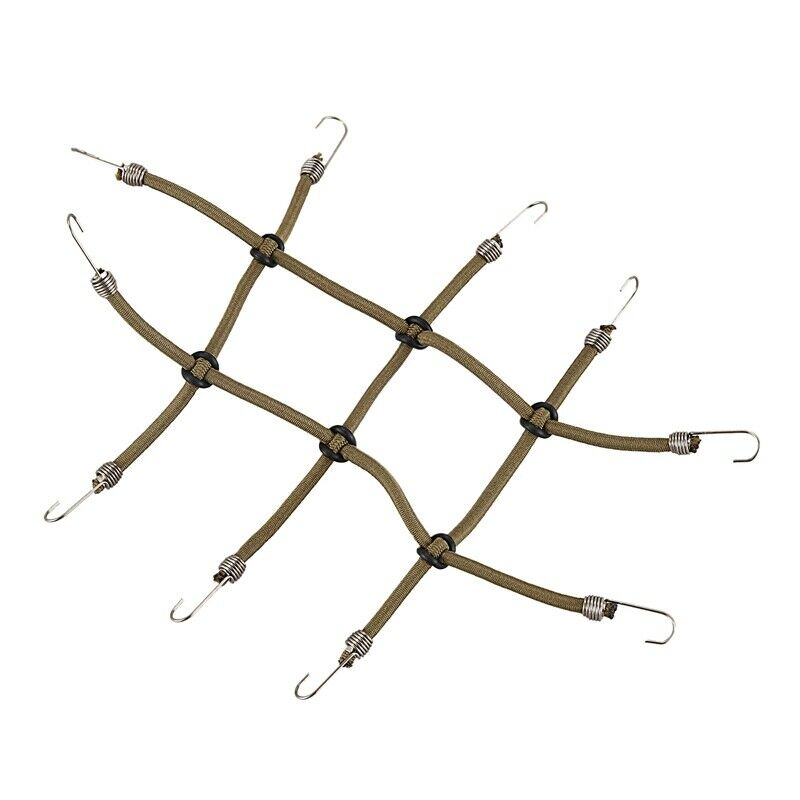 1:10 Rc Rock Cler Elastic Climbing Car-Roof Luggage Net for Axial Scx10 90046 J3