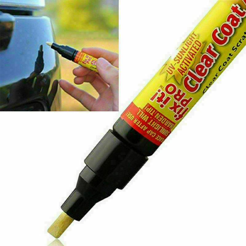 Fix It Pro Car Scratch Repair Remover Pen Simoniz Clear Coat Applicator ID