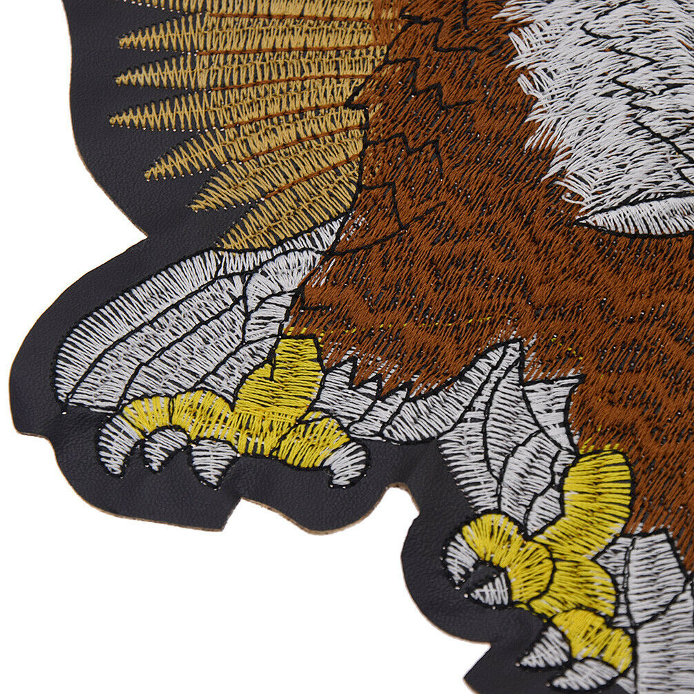 1Pc Eagle Embroidered Patches Badge Craft DIY for Coat Jacket Pants