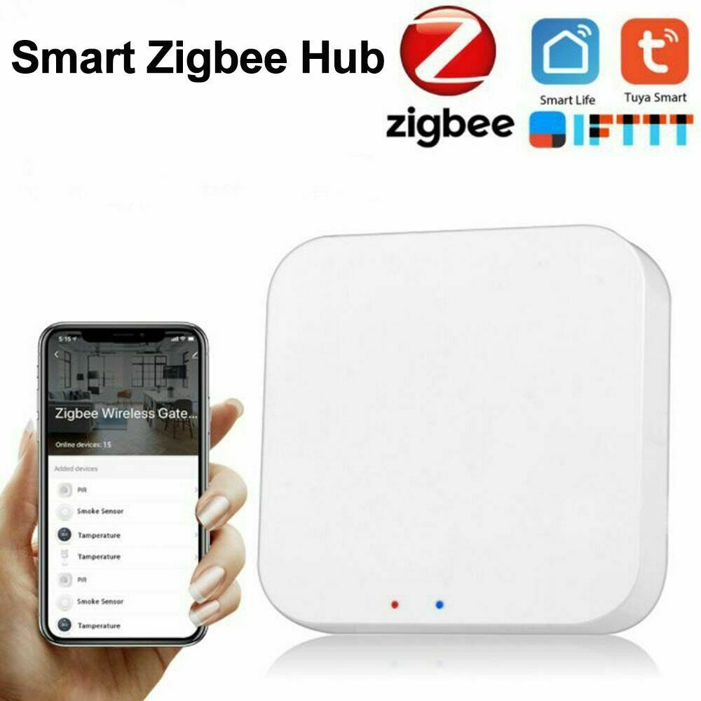 Tuya Zigbee Bridge Smart Home Zigbee Gateway Hub Remote Control Zigbee Devices