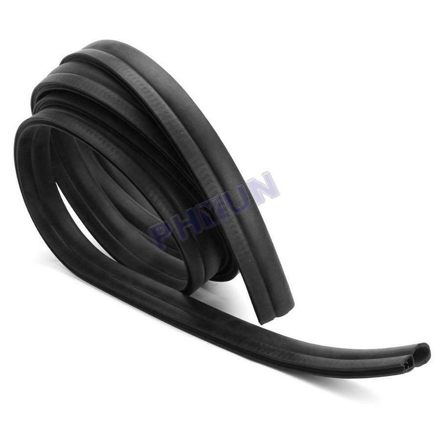 13 FT Car Seal Weatherstrip Rubber Strip For Car Door Bonnet Trunk Hood Edge
