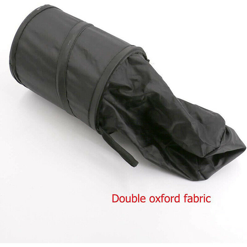 1Pc Black Car Trash Can Pack Bag Waterproof Car Trash Bag for Little Leak Pr SJ