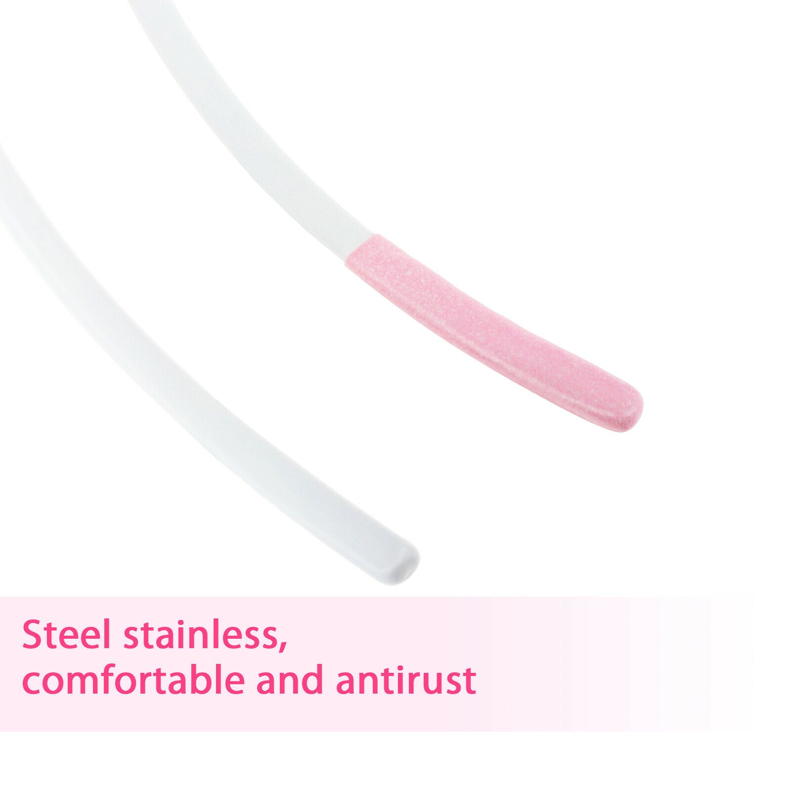 6Pairs Bra Underwires, Stainless Steel Underwire Replacement for High Bras C Cup