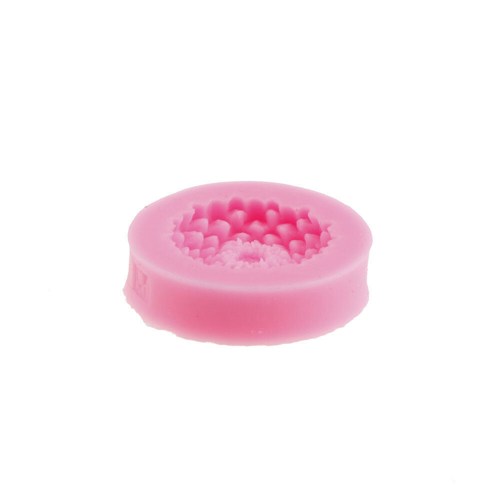 flower sea anemone shape silicone fondant cake mould decorat mold baking .l8