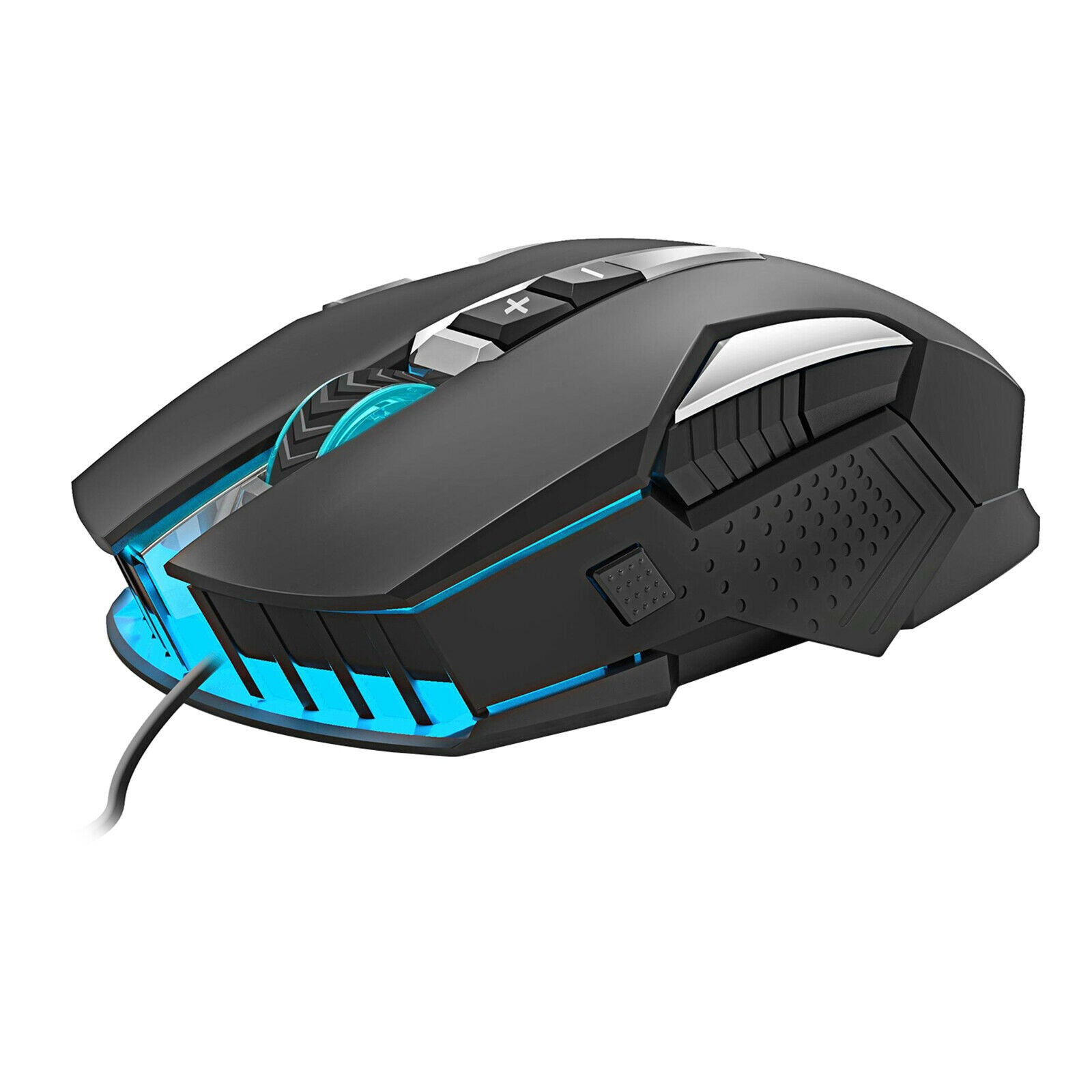 Wired Gaming Mouse 7 Button Comfortable 4800 DPI Game Mice for PC Laptop
