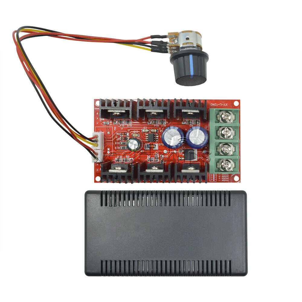 2000W 40A 12V 24V 48V MAX 10-50V DC Motor Speed Control PWM HHO RC Controller