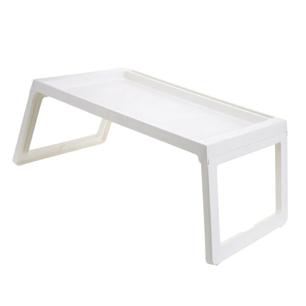 Foldable multi-purpose student desk bed lazy computer desk white White