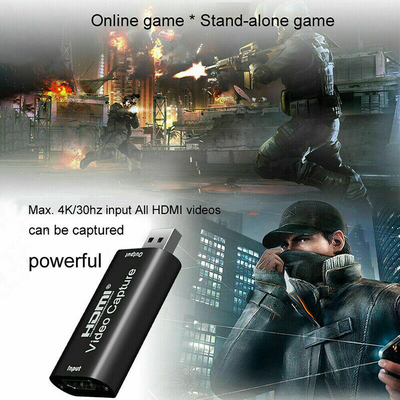 HDMI to USB Video Capture Card 1080P For Game / Live Streaming PortableDEAU